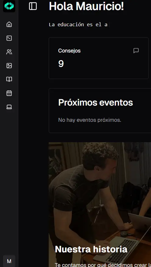 events page